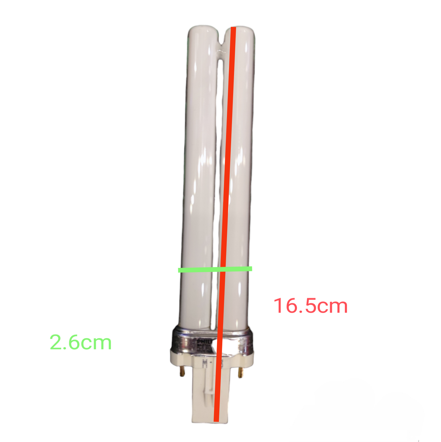 Philips 9W G23 Pinlight Warm White 2700K PLC