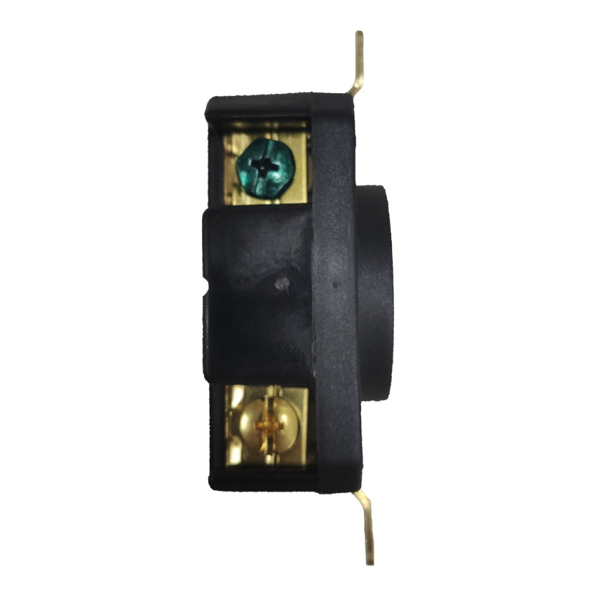 Grippes 30A Twist Lock Outlet 2P+E (3P) 250V (NEMA L6) WJ6331B, Twistlock