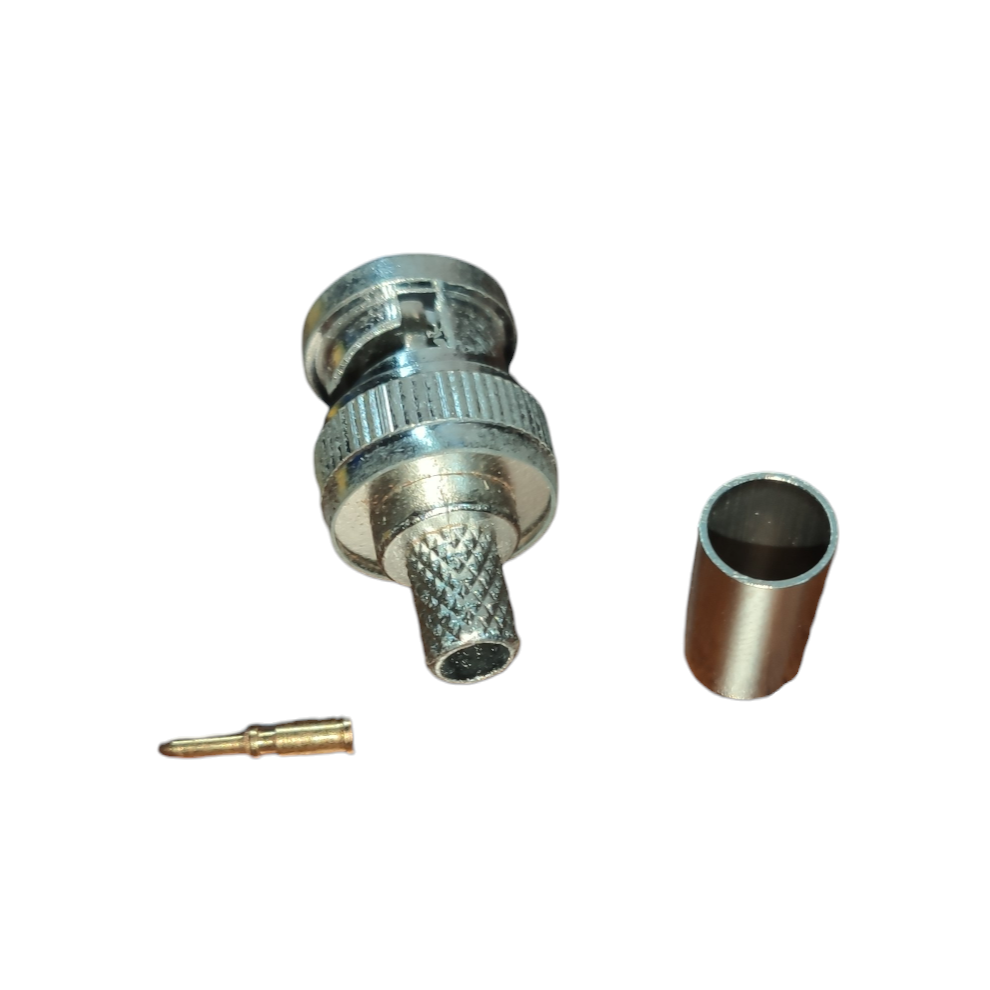 Local BNC Connector Male RG59 Crimp Type