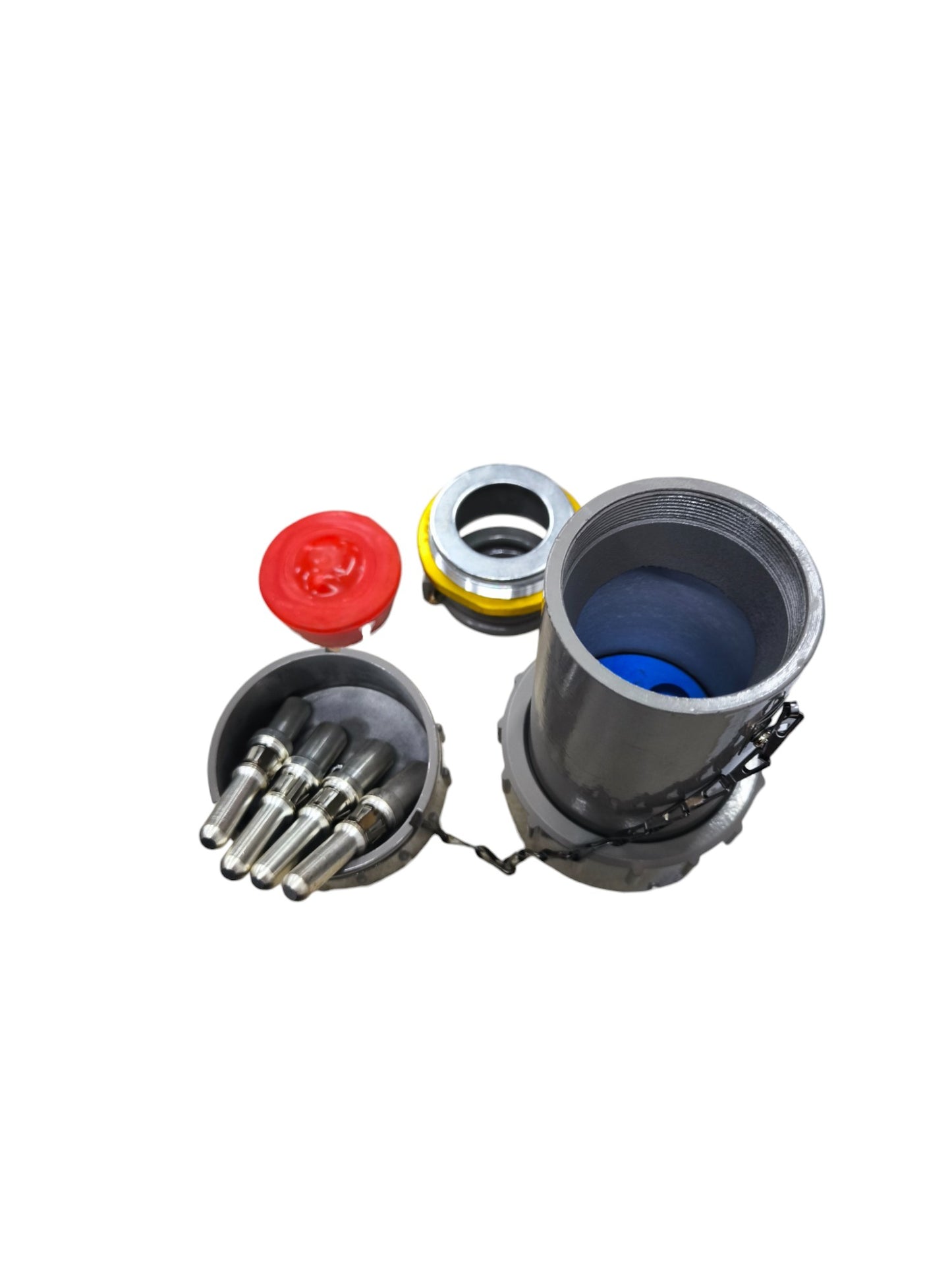 Grippes 200A Industrial Plug 3P+E Explosion Proof 500V AC Metal Casing IEC