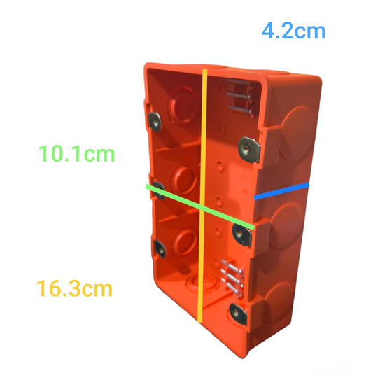 Omni Utility Box PVC 4x6 Box for 9 Gang Wiring Devices WUB-003