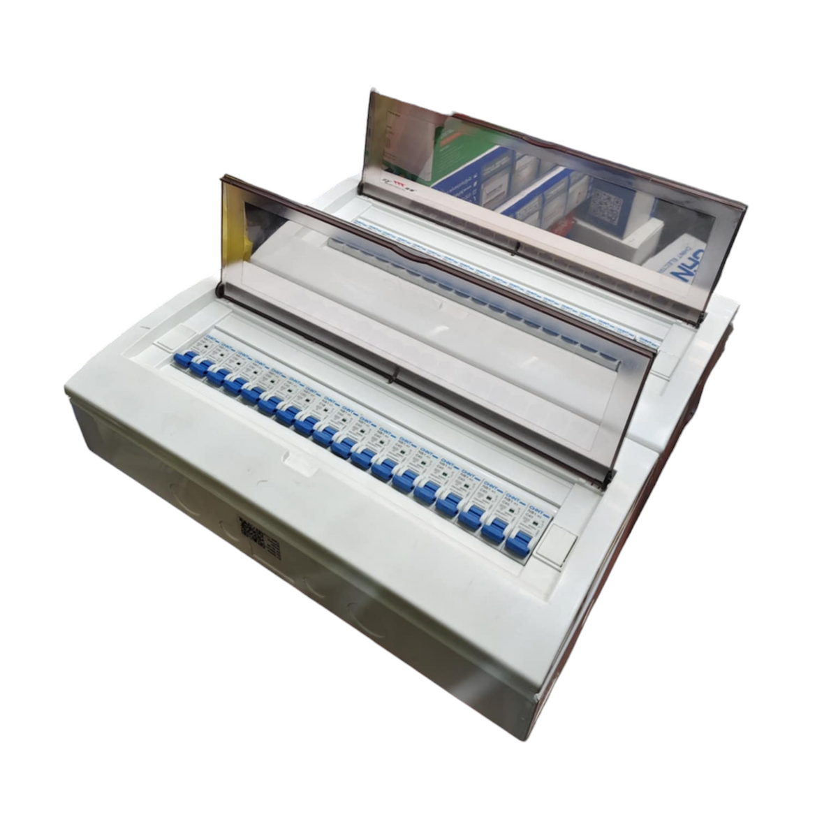 Panel Board 63A 1 Pole Main Miniature Circuit Breaker with 35 Branches NB1 Type 1 Pole Miniature Circuit Breaker 36 Ways Surface Type Panel Box ZY with 35 Bus Bar 1 Pole ( Chint Breakers)