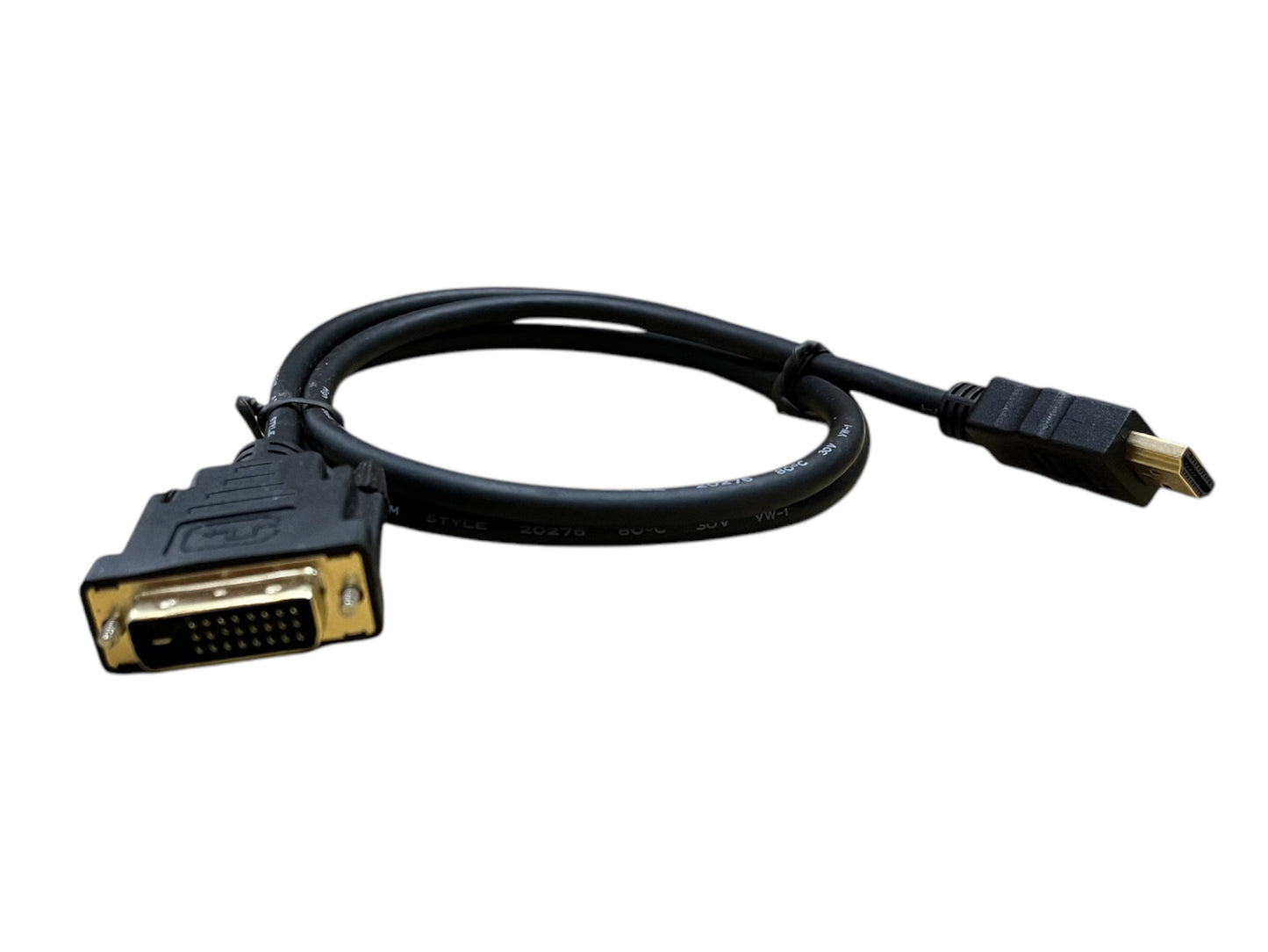 HDMI Plug to DVI Plug Adapter Converter
