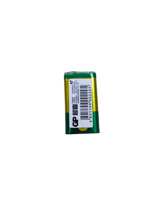 GP 9V Battery Green Cell 1604G 6F22 9V