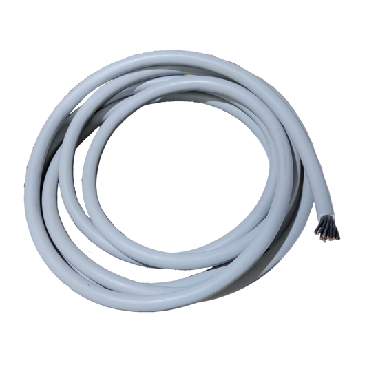 Helukabel Control Cable 1.5mm Un Shielded AWG 18 12G or 12 Cores in Different Lengths 300V AC / 500V AC Oil Resistant, Flame Retardant Acc DIn VDE 0482-332-1-2 IEC 60332-1-2, Class 5