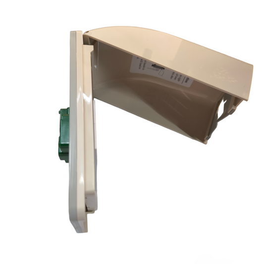 Omni Weatherproof Universal Outlet with Ground 16A 250V and Stainless Plate Cover WPP-601+WWP-111S+WWG-203