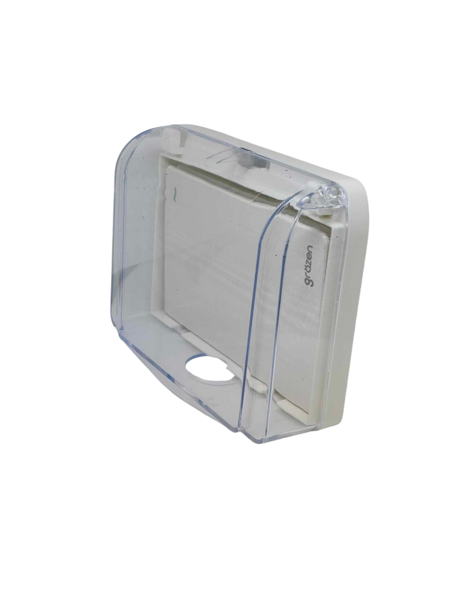 Grazen Weatherproof Cover with 1 Gang 1 Way Switch 16A 220V WC-019-W+GW-001