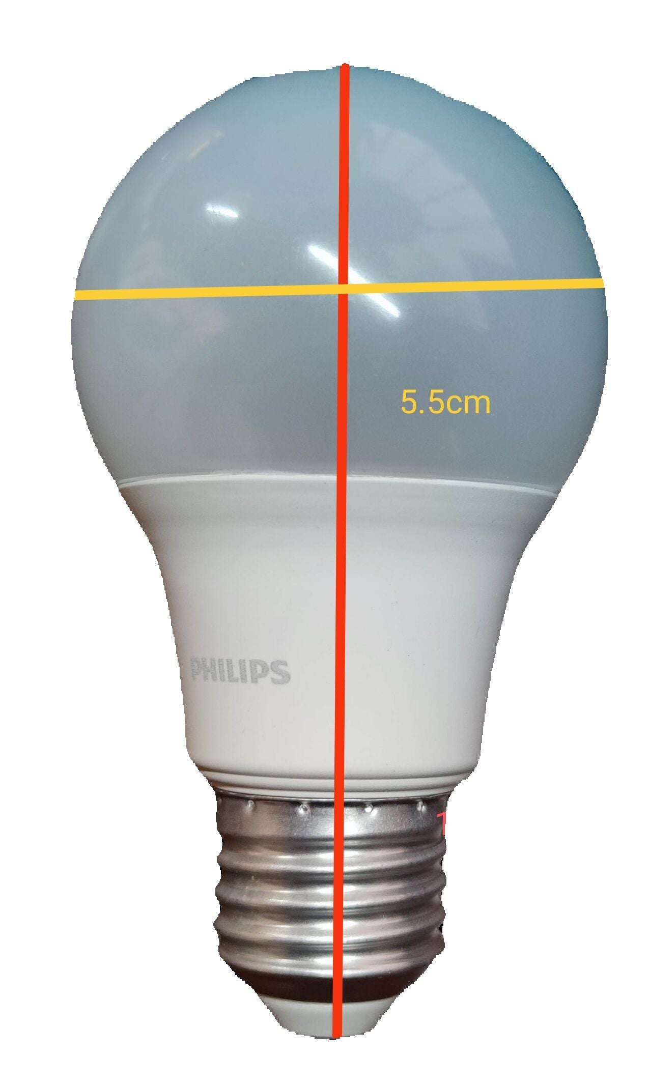 Philips 5W LED Bulb E27 220V 3000K Warm White Essential Series