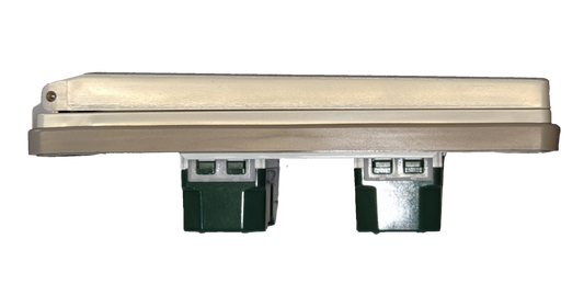 Panasonic Weatherproof Plate 2 Gang Flat Pin Outlet Wide Series, 2 Gang Outlet with Weatherproof Plate Cover 16A 250V WEG1001-5 x2 / WEG7902