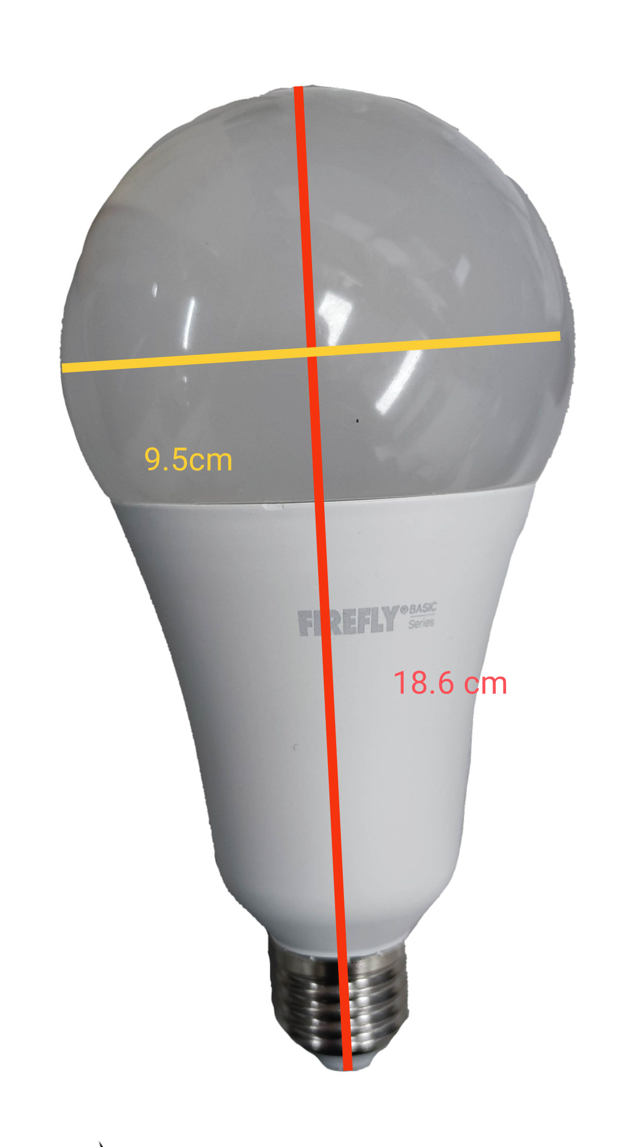 Firefly 25W LED E27 Bulb 220V Daylight EBI125DL,