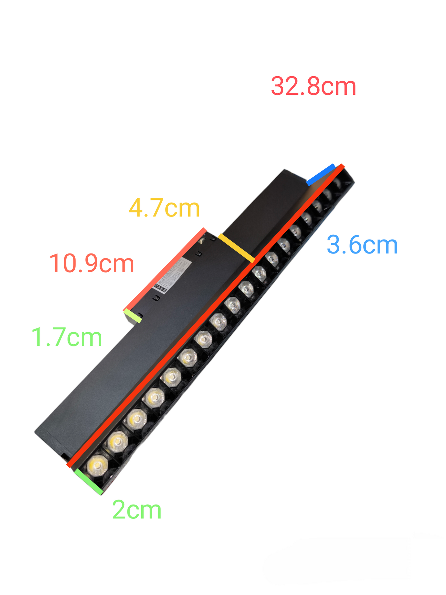 ILLUMIQ TERRA 18W LED Grilled Flood Track Light 48V (6000K)