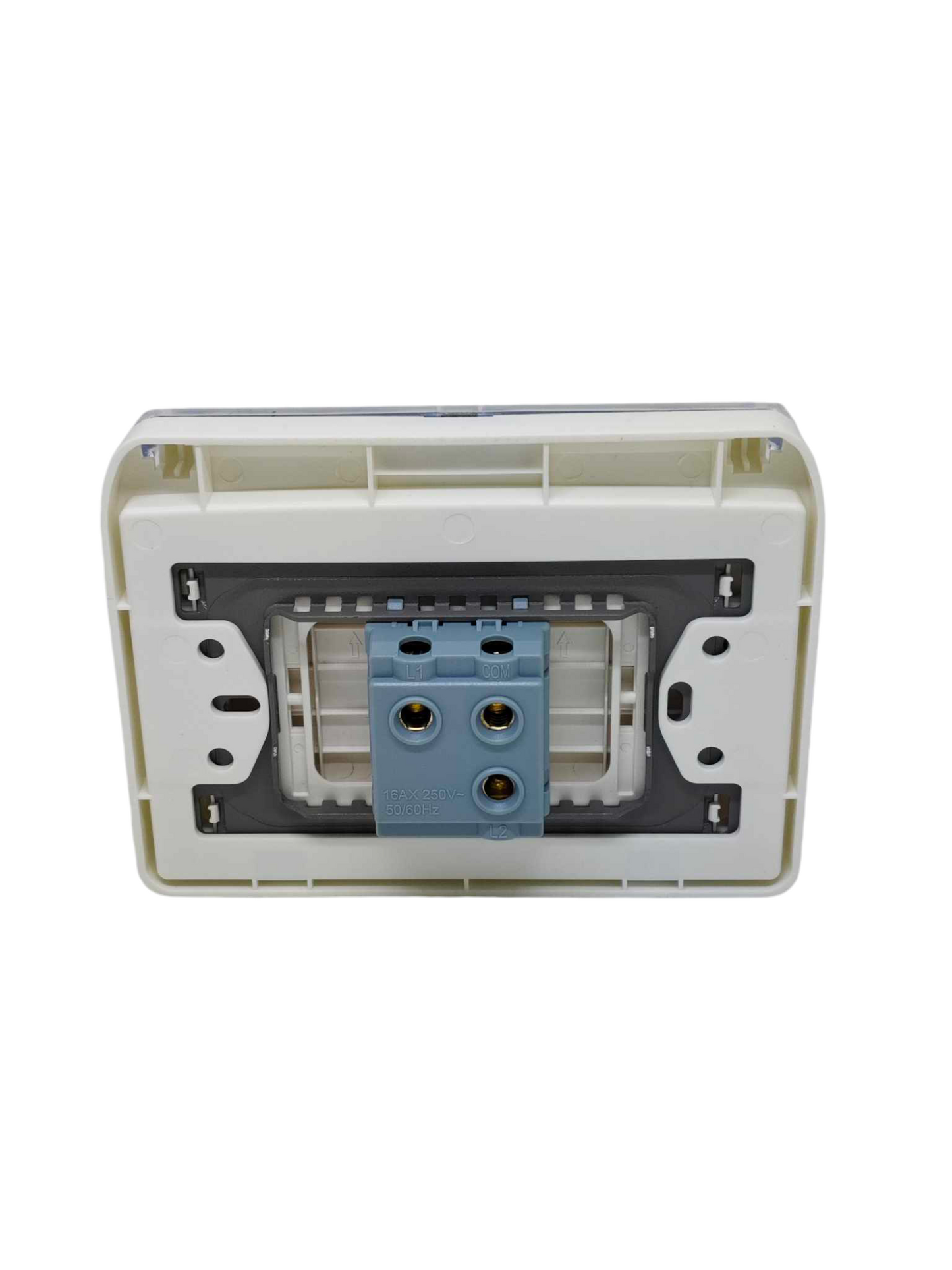 Grazen Weatherproof Cover with 1 Gang 3 Way Switch 16A 220V WC-019-W+GW-002