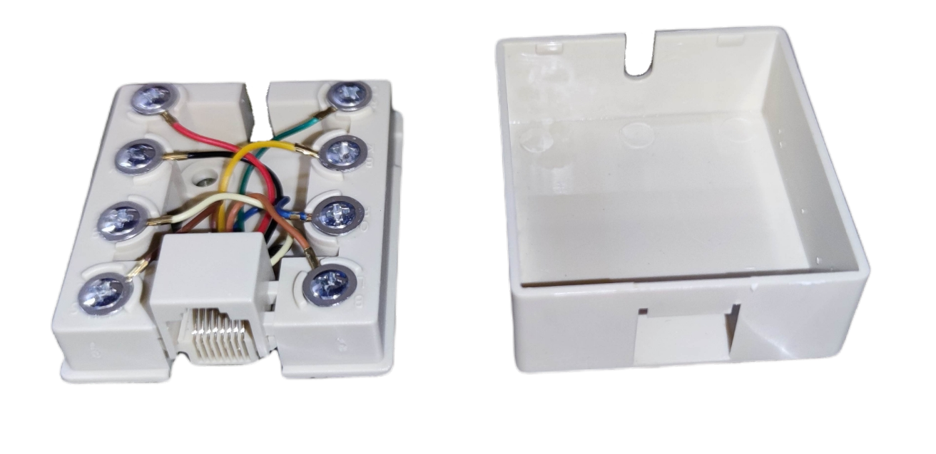 RJ45 Modular Box LAN 8C
