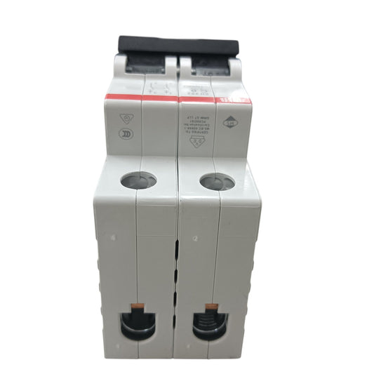 ABB MCB Miniature Circuit Breaker 6A 2 Pole 6 Kaic 220v SH202-C6