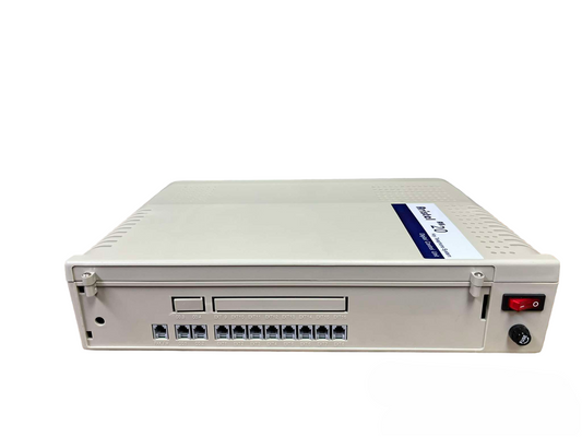 Aristel PABX system for offices with multiple ports and power switch for efficient communication
