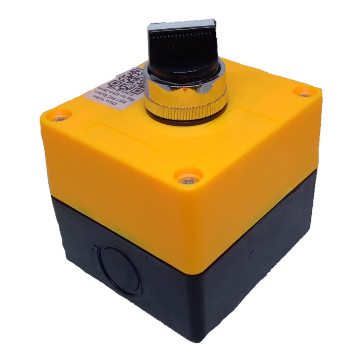 Auspicious Selector Switch 22mm 3A 220V 2 Position with Surface Type Box ASS-2212/BOX Electx Electrical Supply