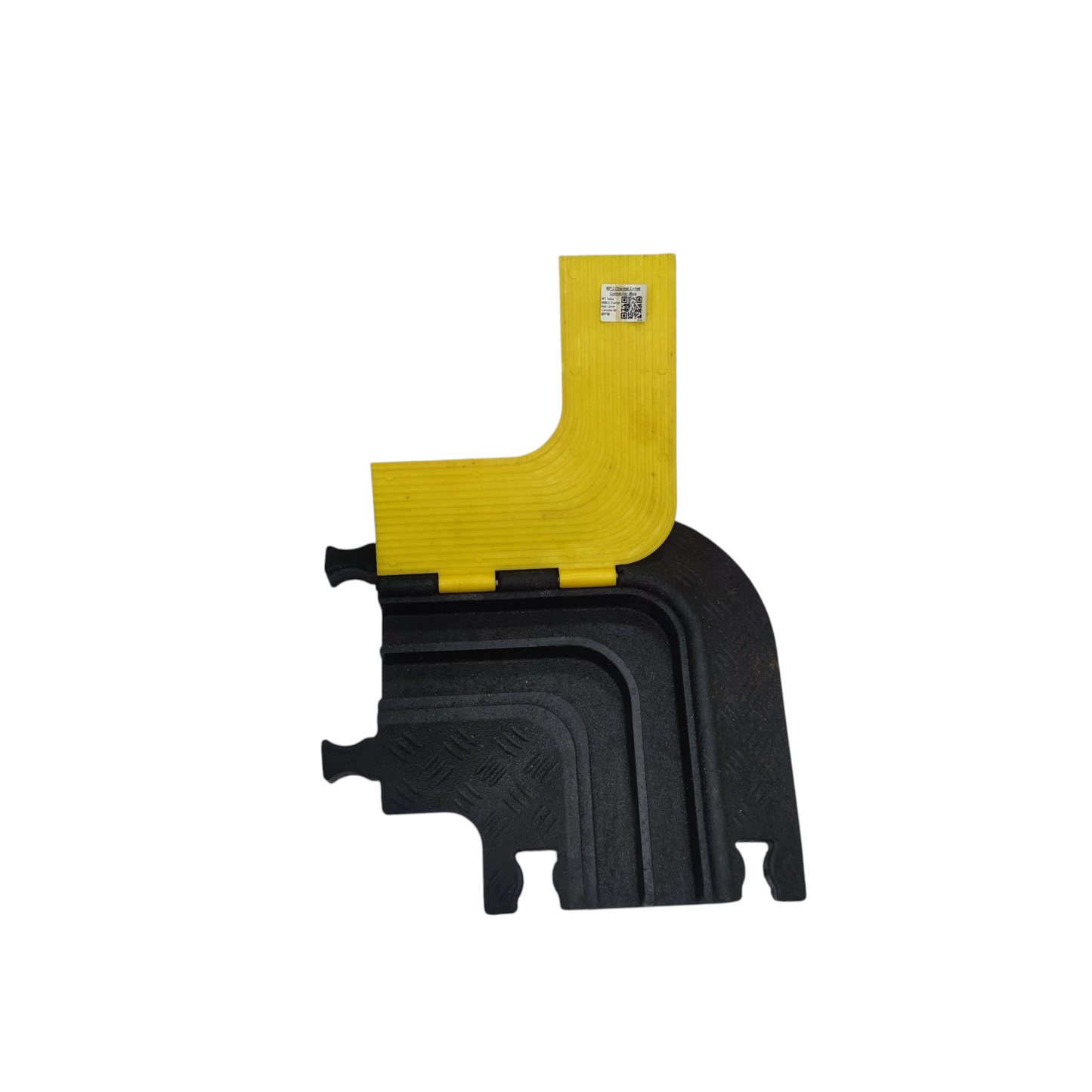 BFT 2 Channel Cable Ramp Protector with Corner Guard 90 Degrees to the Left