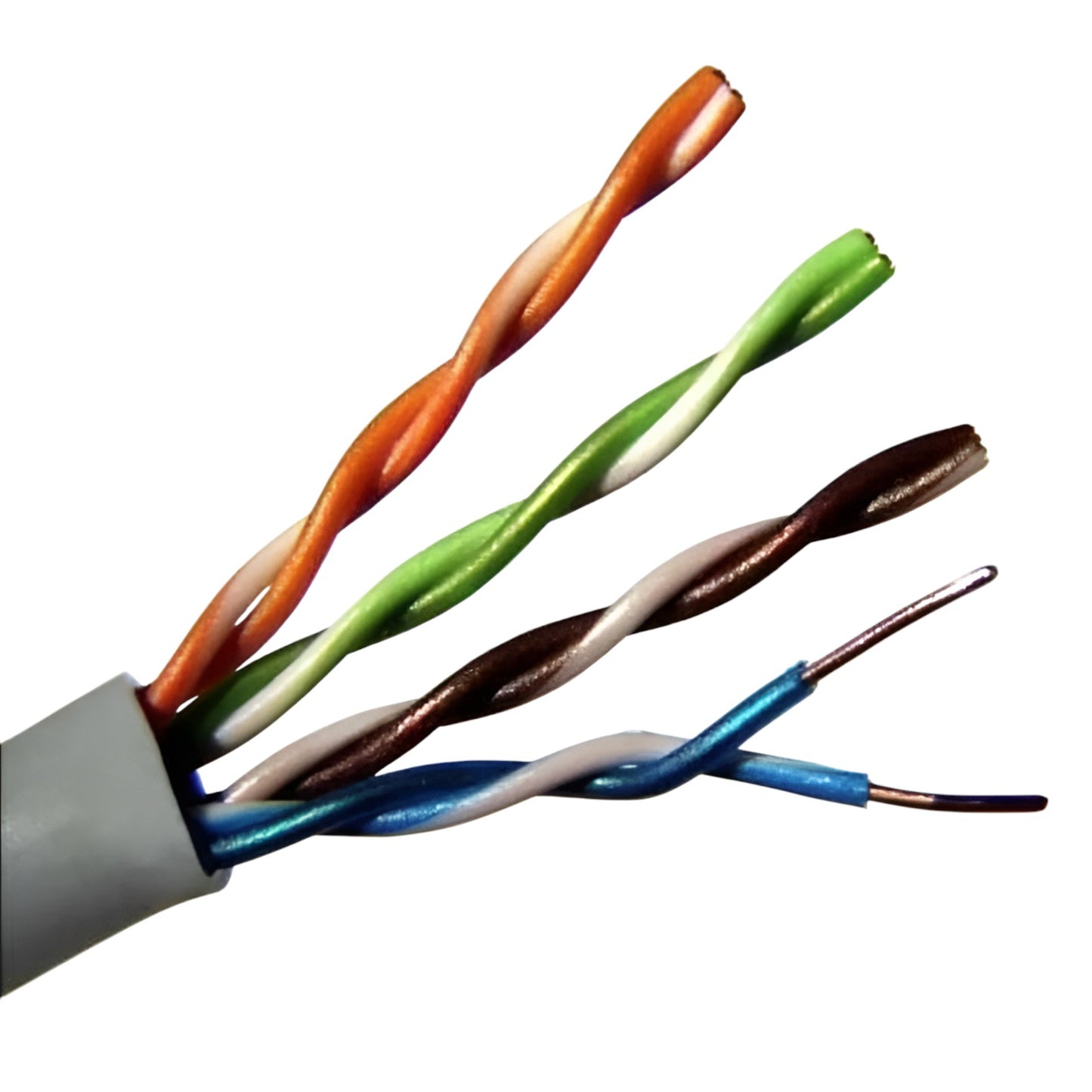 Belden Cat5 UTP Cable 1583A 008 Color Gray 24 AWG Solid