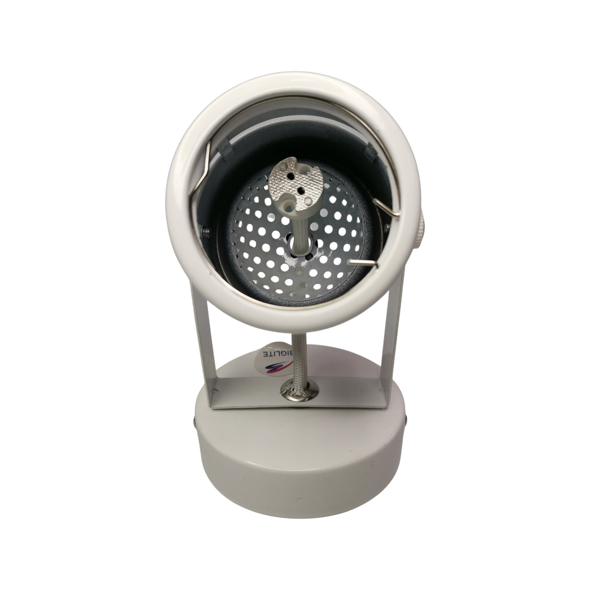 Biglite MR16 Spotlight Holder Round Type White Ceiling Light Fixture