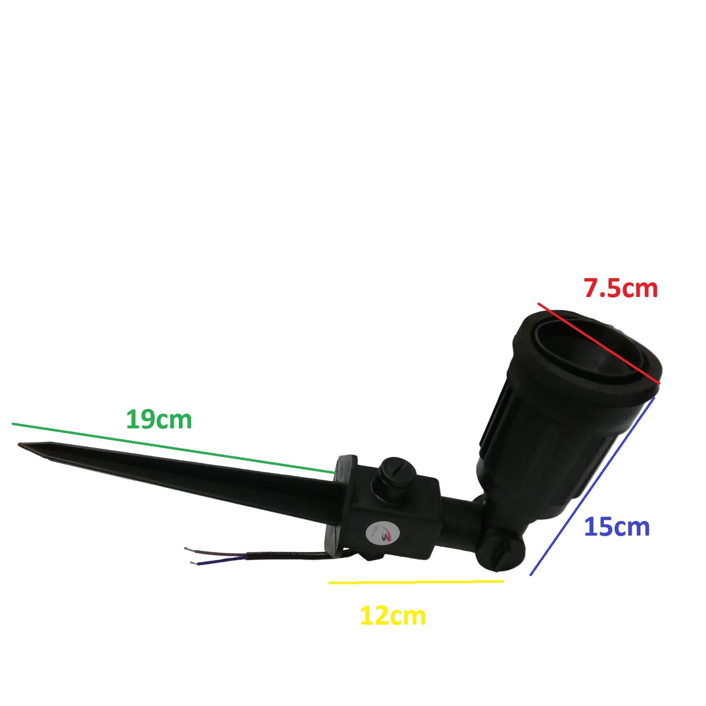 Biglite Outdoor Garden Spotlight Holder E27 IP44