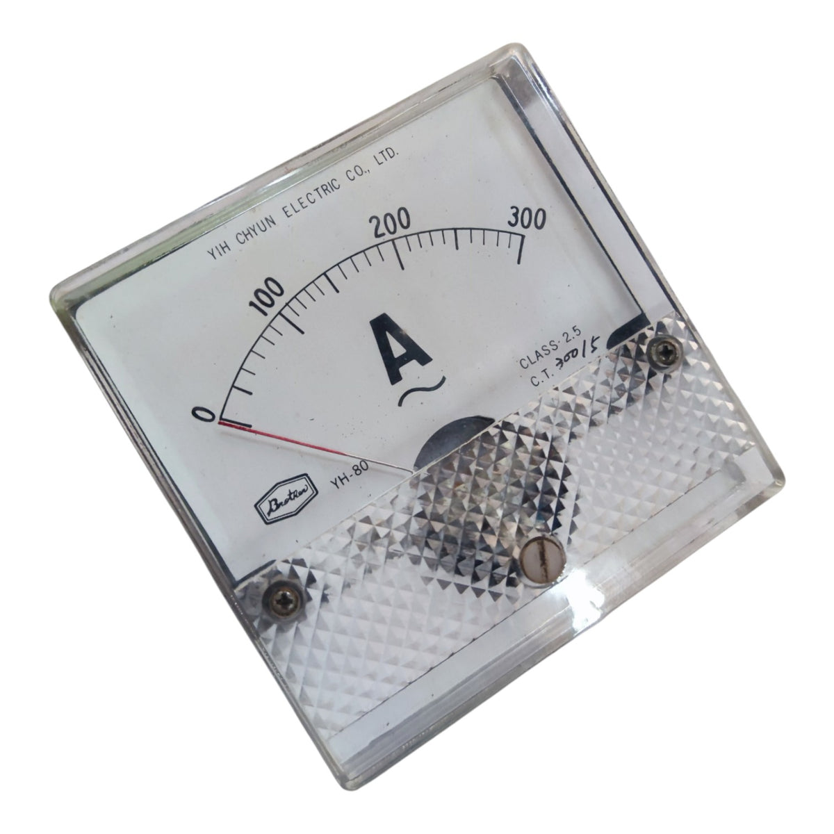 Brother 300A AC Panel Meter 80x80mm YH80300AAC I Electx Electrical Supply