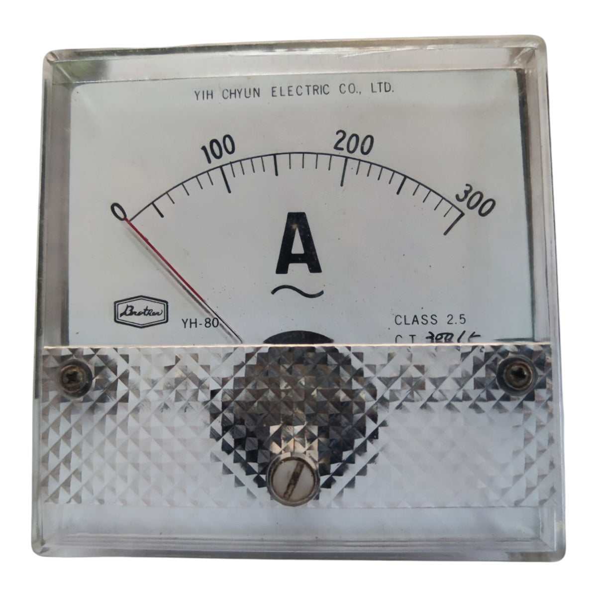 Brother 300A AC Panel Meter 80x80mm YH80300AAC I Electx Electrical Supply