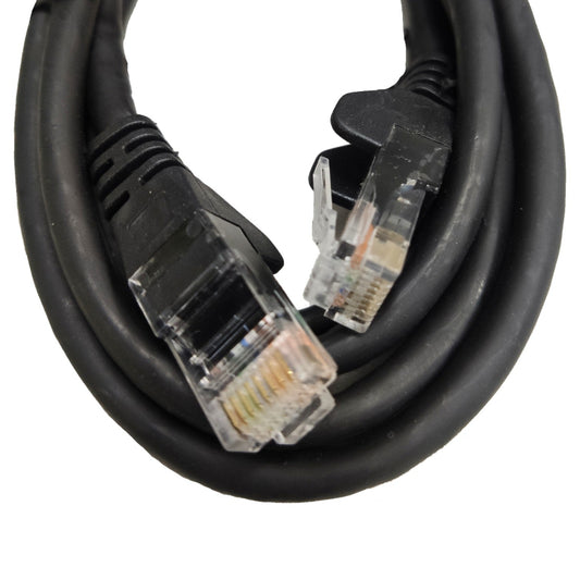 CAT6 UTP Patch Cable 1.5 Meters Round Black Electx Electrical Supply