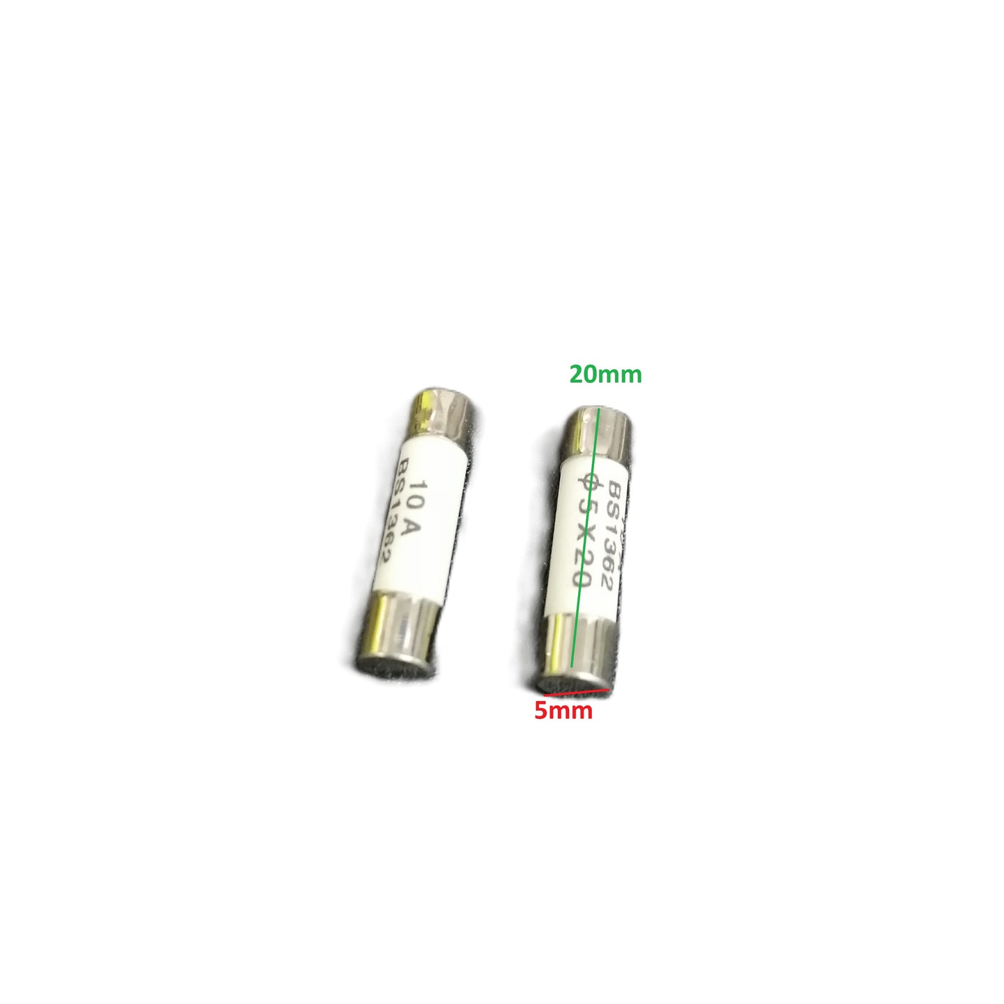 Ceramic Fuse Porcelain Fuse 5x20 10Ampere 250V