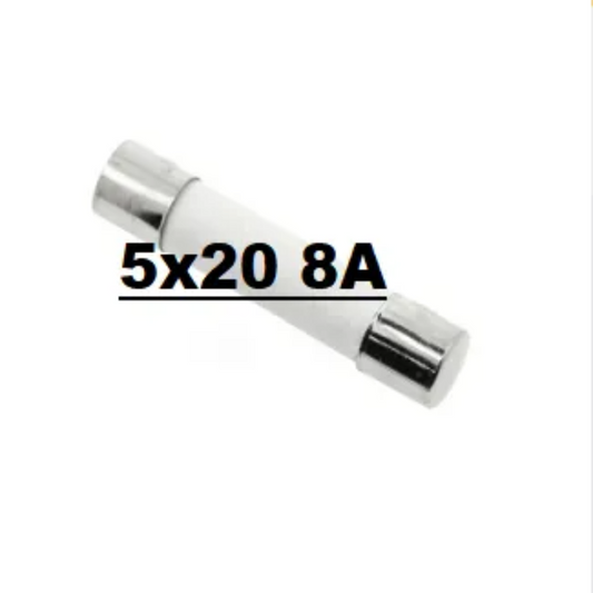 Ceramic Fuse Porcelain Fuse 5x20 8Ampere 250V