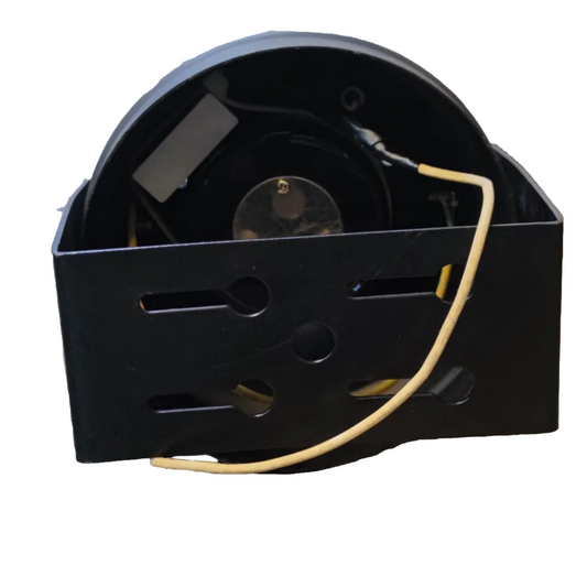 Denko Max Mirror Ball 220V 1RPM electrical motor part with black casing and wiring