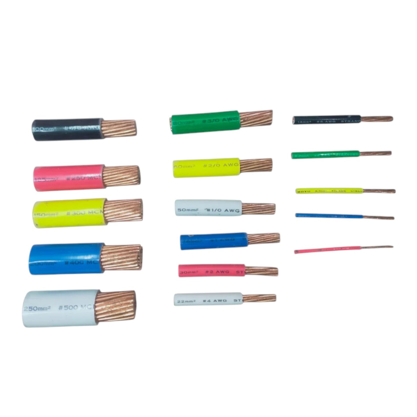 Duraflex 500mm THHN Wire Stranded 1000MCM (Per Meter) White Electx Electrical Supply