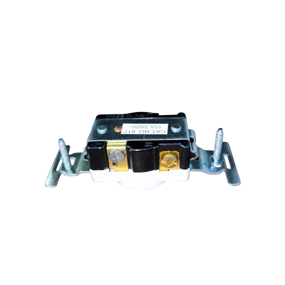 Eagle Flat Pin with Ground 15A 250V CAT 817C