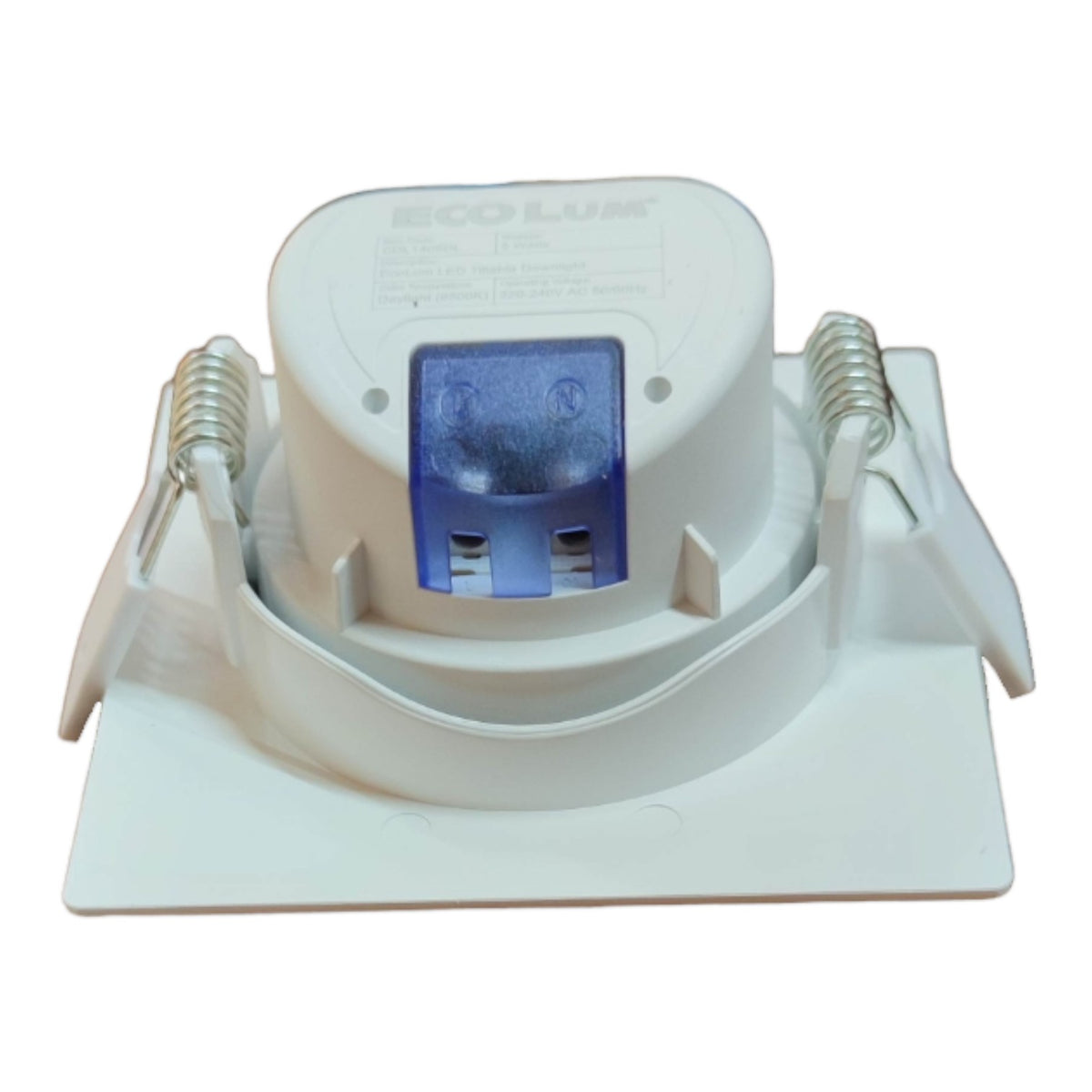 Ecolum 5W LED Tiltable Recessed Downlight Daylight 6500K 220V 3.5 Inches CDL1405DL by Ecolum — Electx Electrical Supply product photo 5