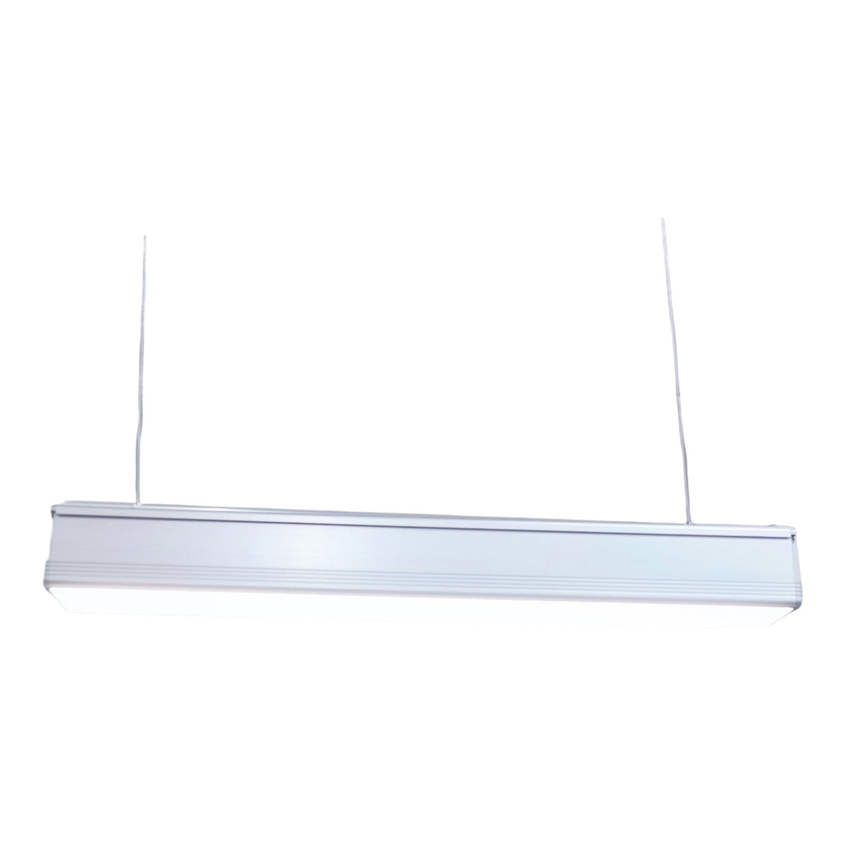 FSL 18W LED Linear Suspension Light 220V Cool White 4000K 1300 Lm Aluminum IP20 120 Beam Angle SSPL3C-18 600mm x 70mm x 70mm Pendant Mounting Electx Electrical Supply
