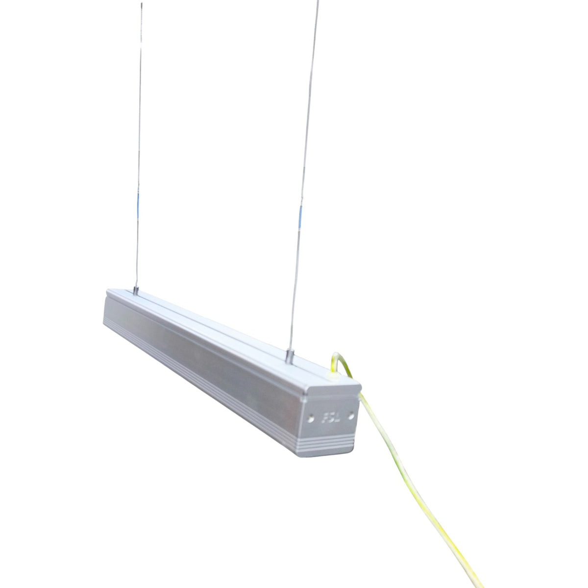 FSL 18W LED Linear Suspension Light 220V Cool White 4000K 1300 Lm Aluminum IP20 120 Beam Angle SSPL3C-18 600mm x 70mm x 70mm Pendant Mounting Electx Electrical Supply
