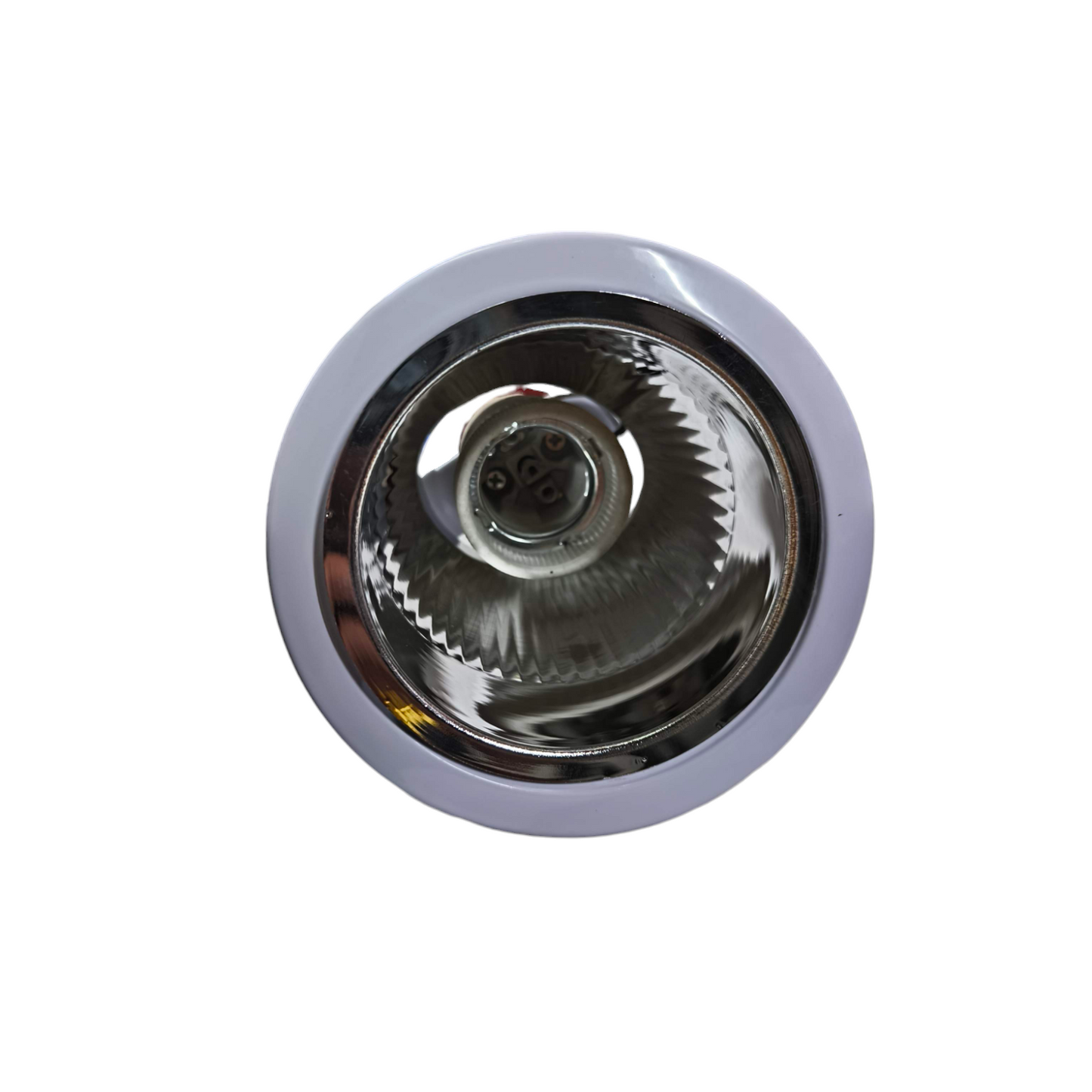 Firefly E27 reflector downlight for home with sleek chrome finish and modern design