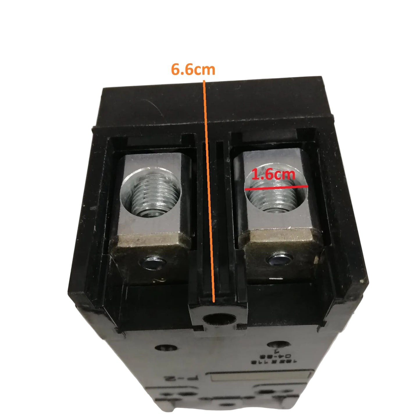 GE_100A_Single_Phase_2_Pole_Circuit_Breaker_240V_MCCB_ECB_Circuit_Breakers_TQD22100_showing_terminal_dimension