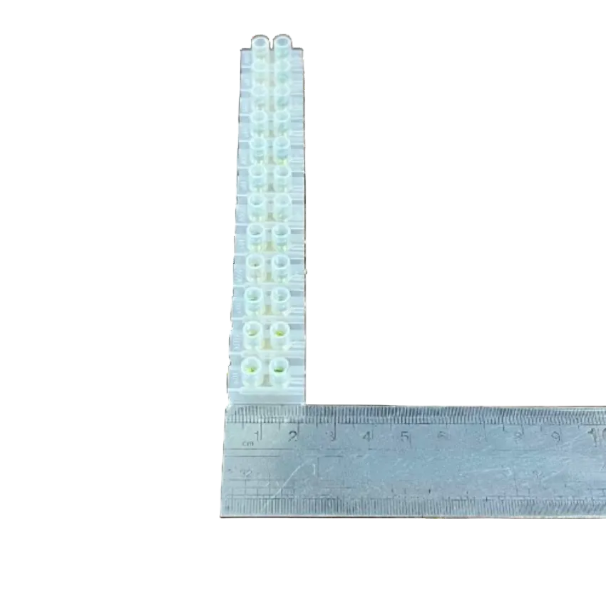 Grippes 10A 12 Pair PVC Terminal Block (4Pcs)