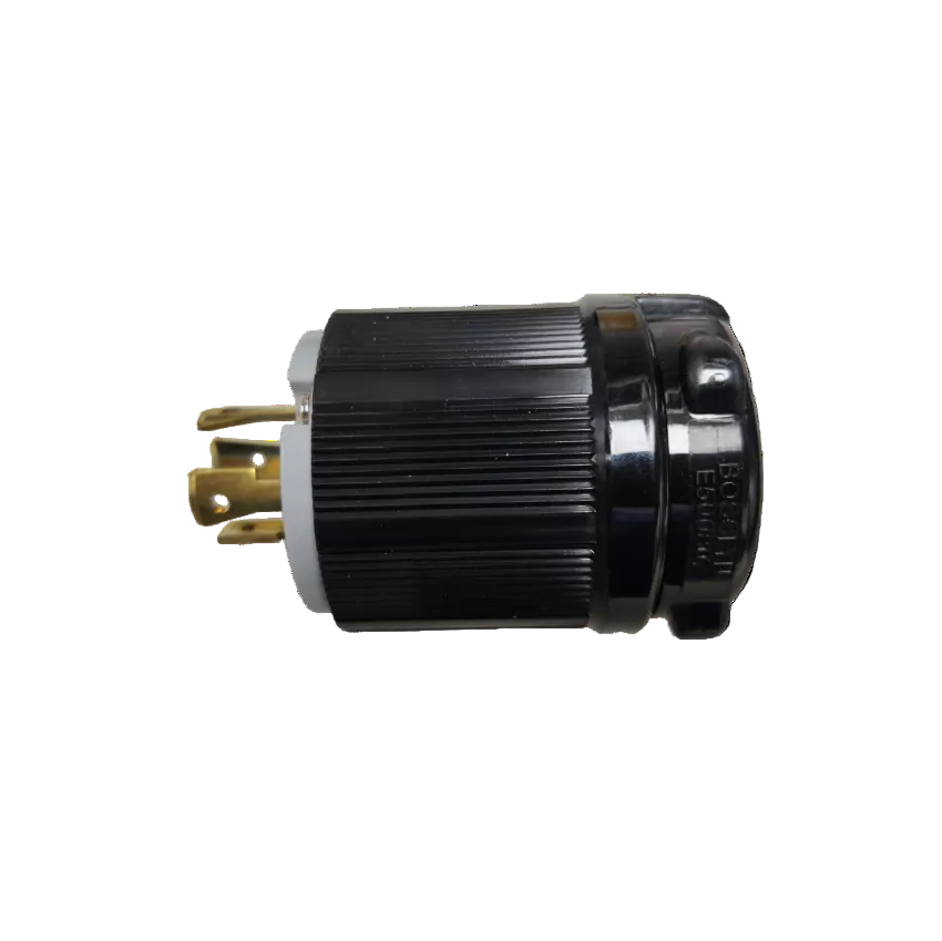 Grippes 20A twist lock plug NEMA L15-20 designed for secure electrical connections