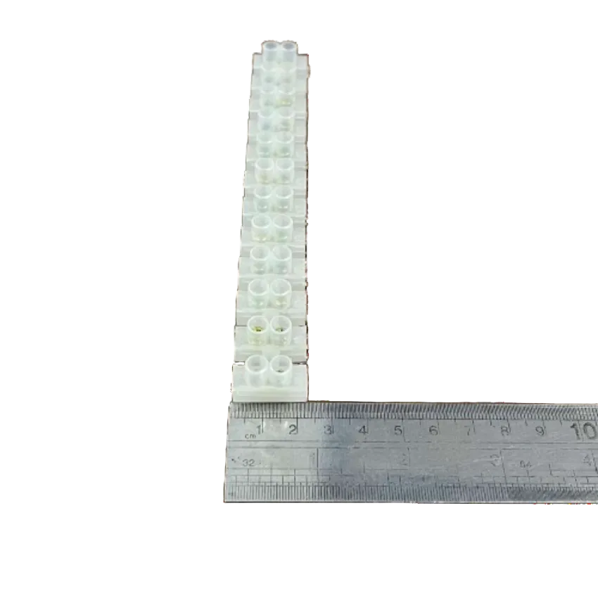 Grippes 30A 12 Pairs PVC Terminal Block 2PCS