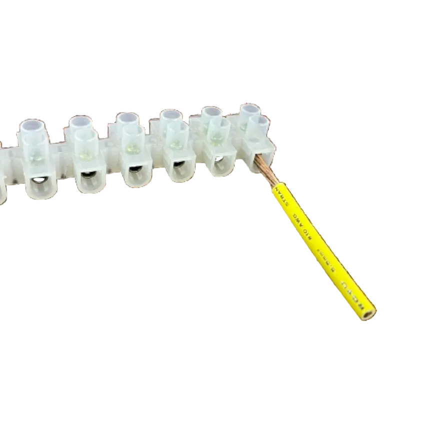 Grippes 30A 12 Pairs PVC Terminal Block 2PCS
