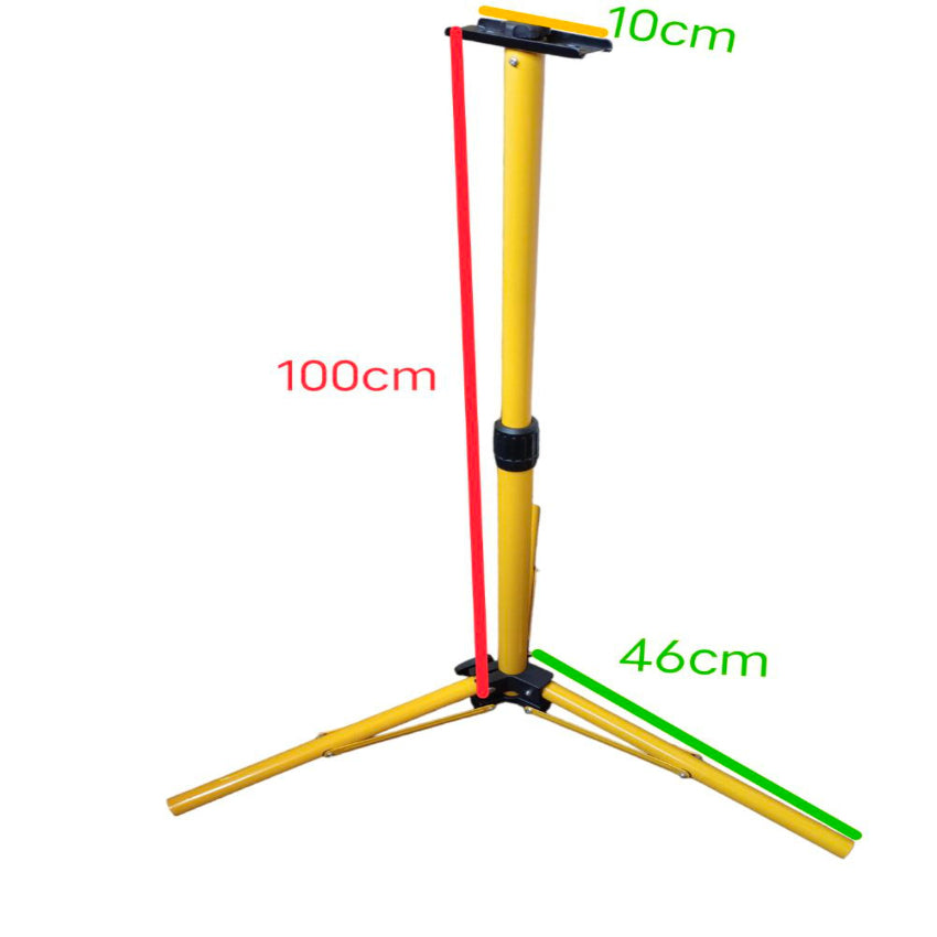 Grippes Flood Light Stand 1M Telescopic Tripod Stand