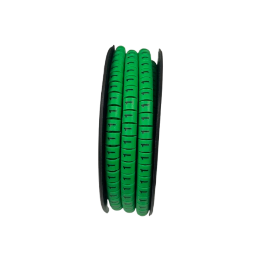 Grippes (1) Cable Marker 3.6mm to 5.2mm 500pcs EC-2G Wire Tagging