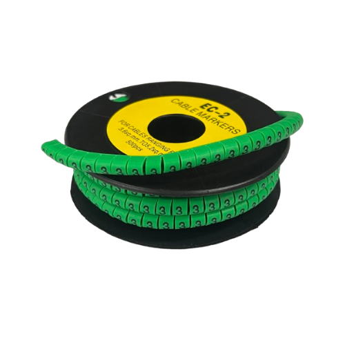 Grippes (3) Cable Marker 3.6mm to 5.2mm 500pcs EC-2G Wire Tagging