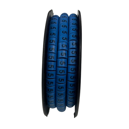 Grippes (5) Cable Marker 5.0mm to 7.2mm (350pcs) Blue EC-3B(5)