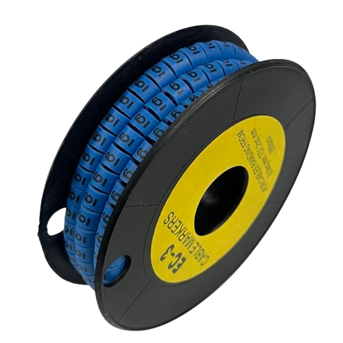 Grippes (6) Cable Marker 5.0mm to 7.2mm (350pcs) Blue EC-3B(6)