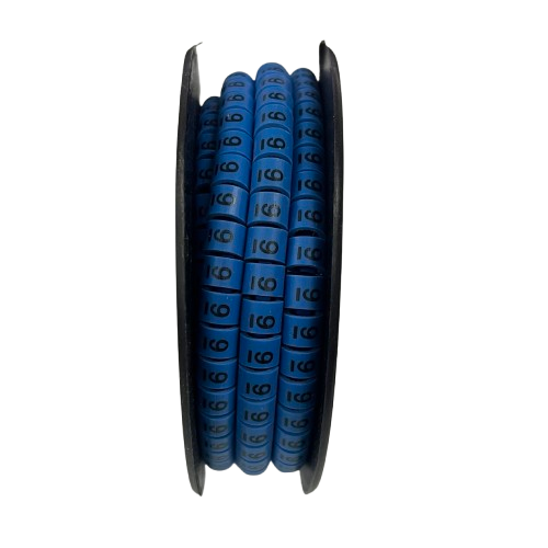 Grippes (9) Cable Marker 5.0mm to 7.2mm (350pcs) Blue EC-3B(9)