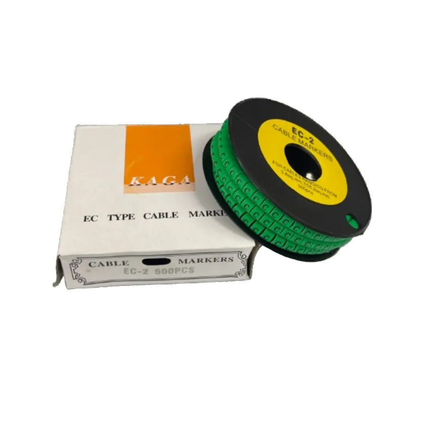 Grippes (C) Cable Marker 3.6mm to 5.2mm 500pcs EC-2G Wire Tagging