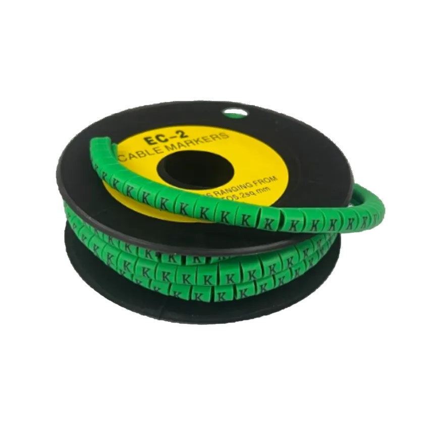 Grippes (K) Cable Marker 3.6mm to 5.2mm 500pcs EC-2G Wire Tagging