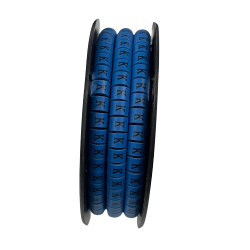 Grippes (K) Cable Marker 5.0mm to 7.2mm (350pcs) Blue EC-3B(K)
